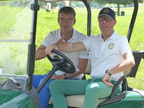 der Präsident und sein Chauffeur